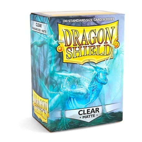 Protèges cartes Dragon Shield - Clear matte