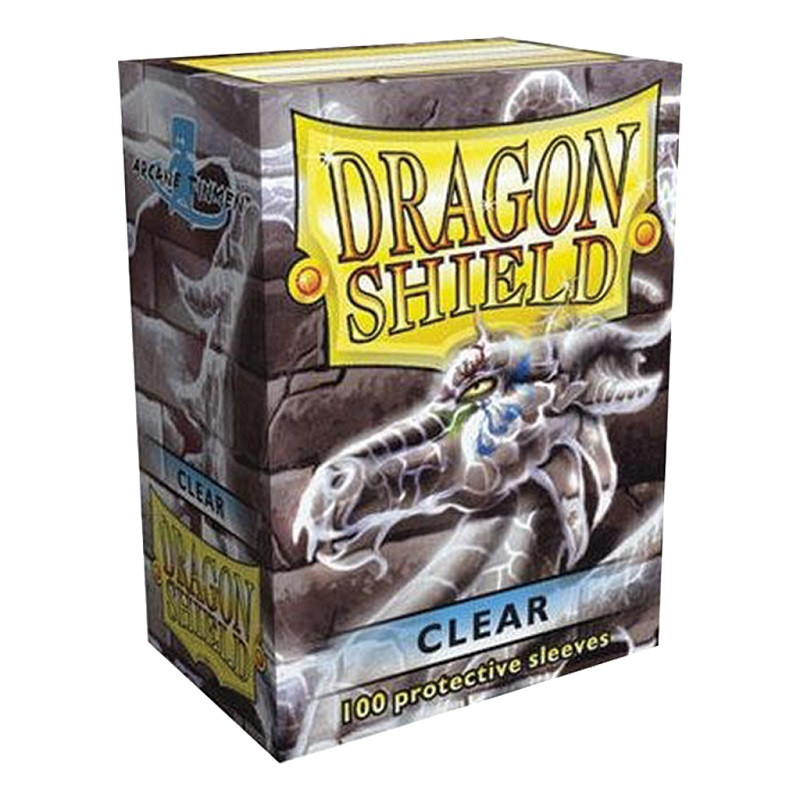 Protèges cartes Dragon Shield - Clear classic
