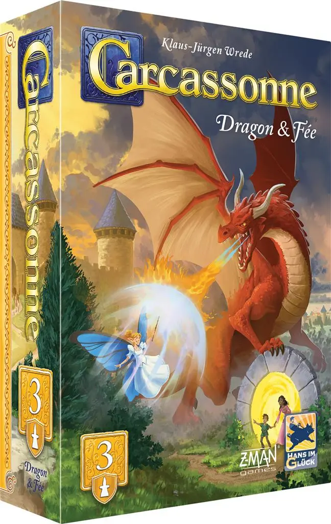 Carcassonne - Ext. Dragon et Fée