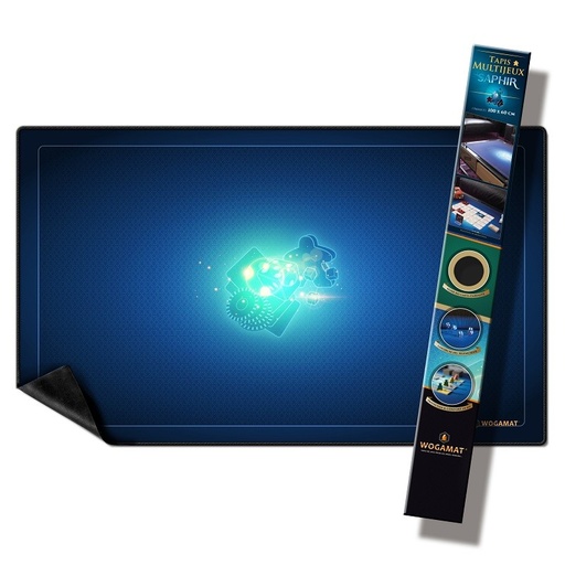 [TAPISMULTIJEUX60X100BLEU] Tapis Multi Jeux 60 X 100 Wogamat bleu