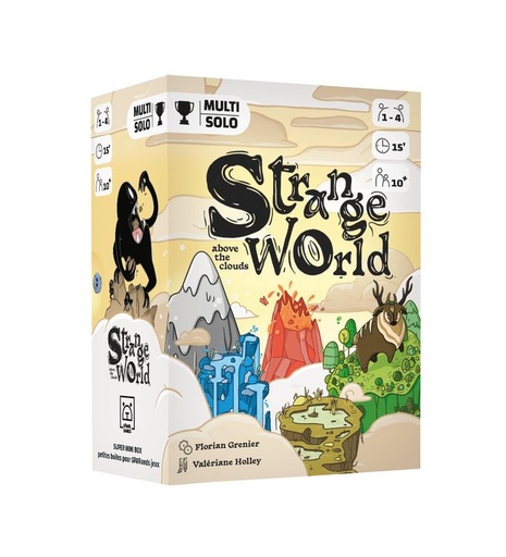 [STRANGEWORLDABOVETHECLOUD] Strange world above the clouds