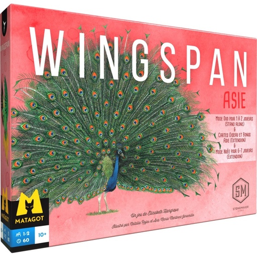 [WINGSPANASIE] Wingspan - Extension Asie