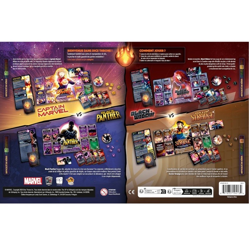 DICETHRONEMARVELBLACKPANT