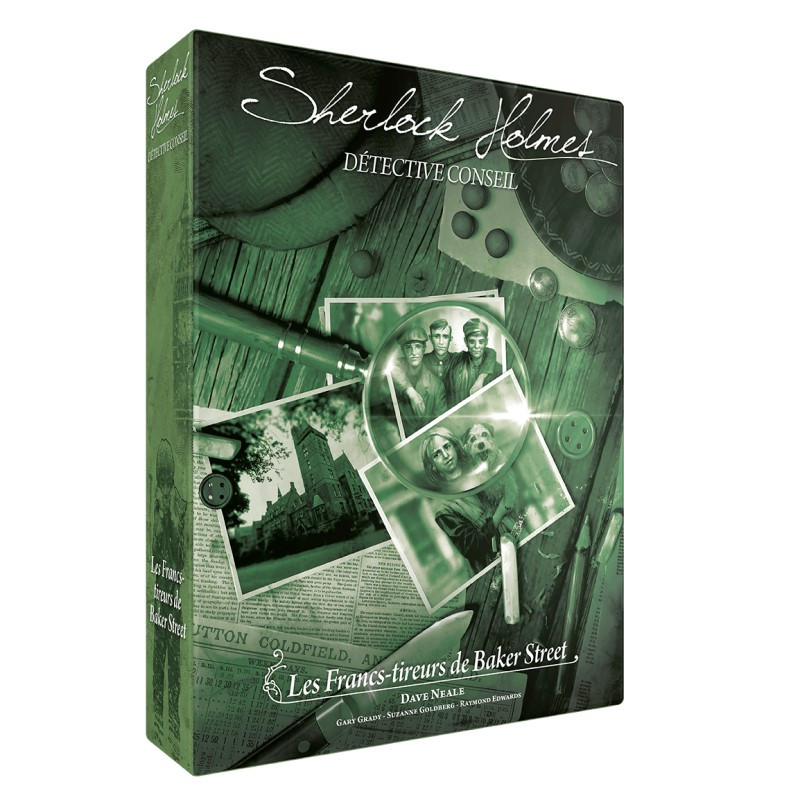Sherlock Holmes Detective Conseil - Francs Tireurs de Baker Street (boîte verte)