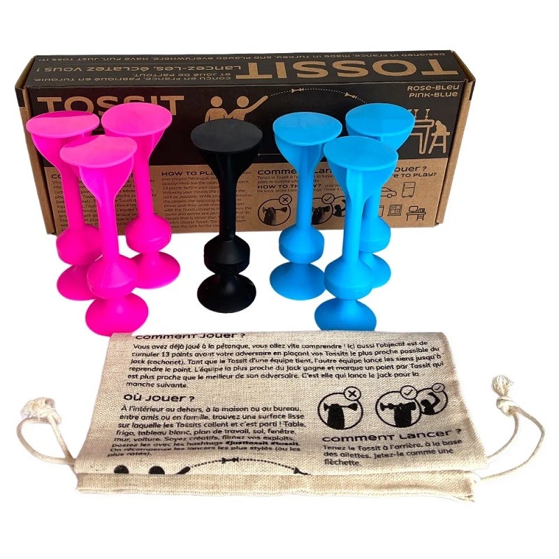 Tossit rose/bleu