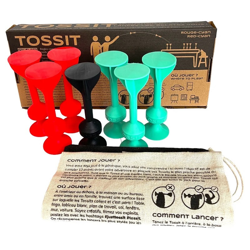 Tossit : Rouge / Cyan