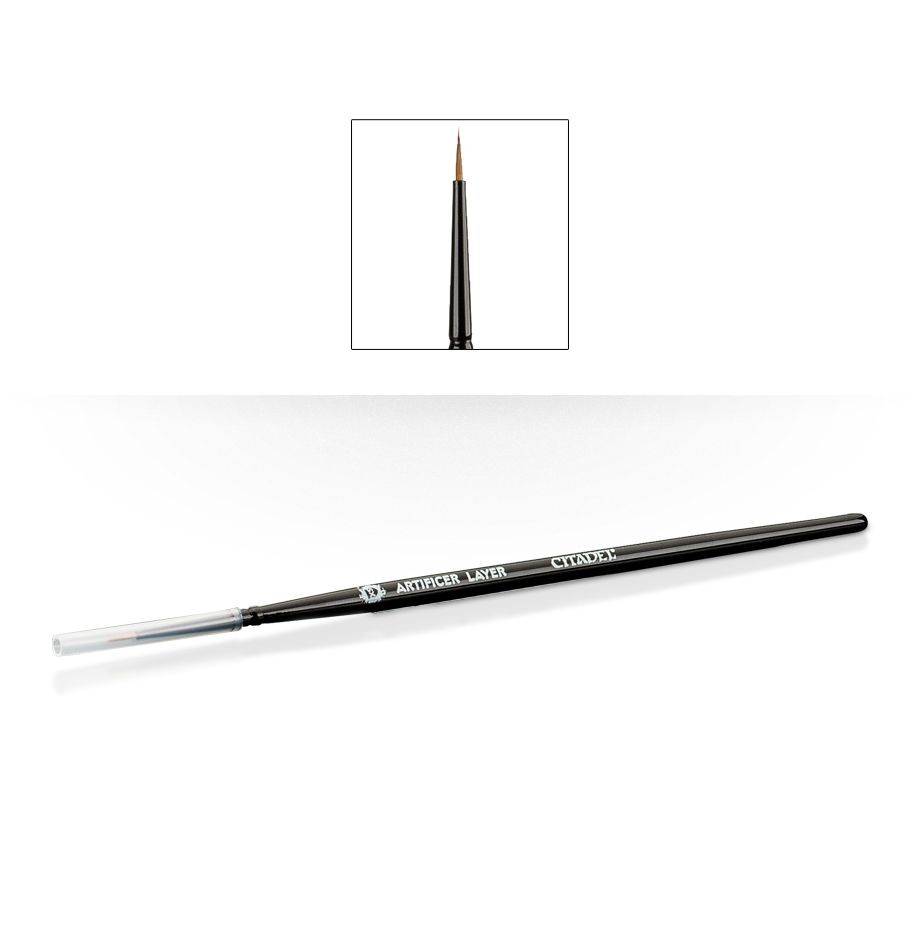 CITADEL X-SMALL ARTIFICER LAYER BRUSH - pinceau artificier détail très fin