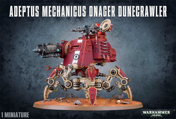 Adeptus Mechanicus Onager dunecrawler