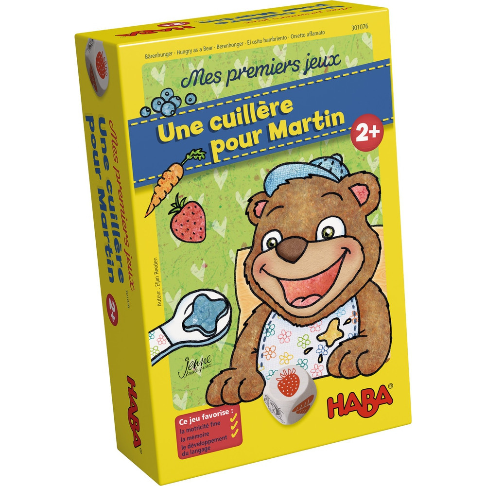 Une cuillère pour Martin - 1ers jeux