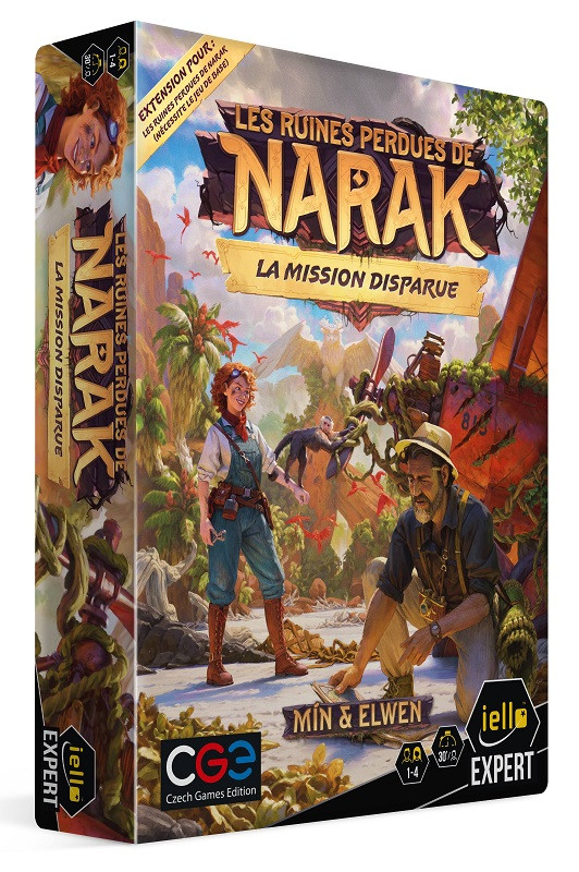 La mission disparue - extension les ruines perdues de Narak