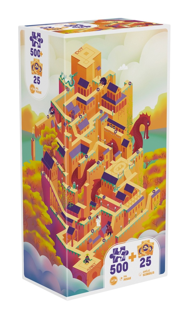 Puzzle Play 500 pièces - Donjon