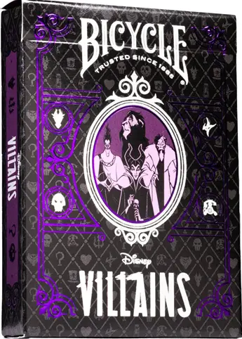 54 Cartes Bicycle ultimate - Villain green & purple