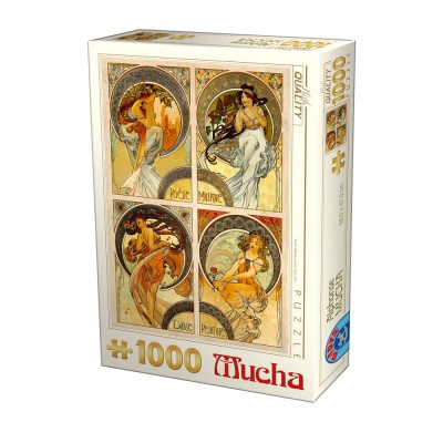 Puzzle 1000P Mucha Art ROOVI
