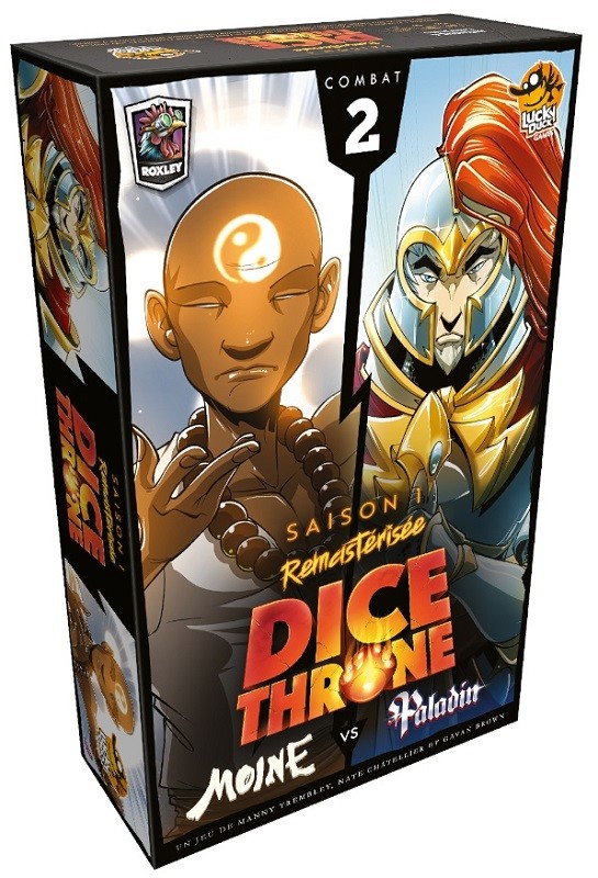 Dice Throne - Moine VS Paladin