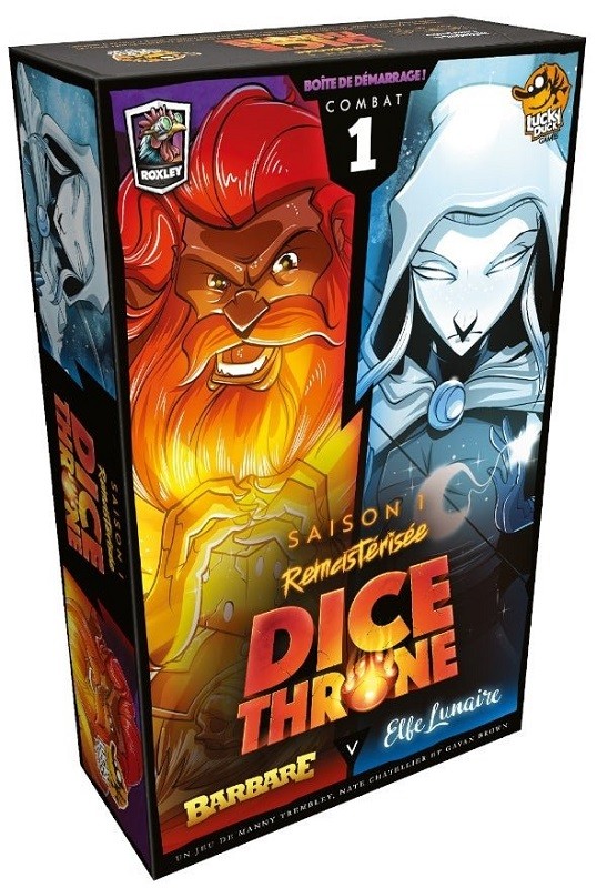 Dice Throne - Barbare VS Elfe Lunaire