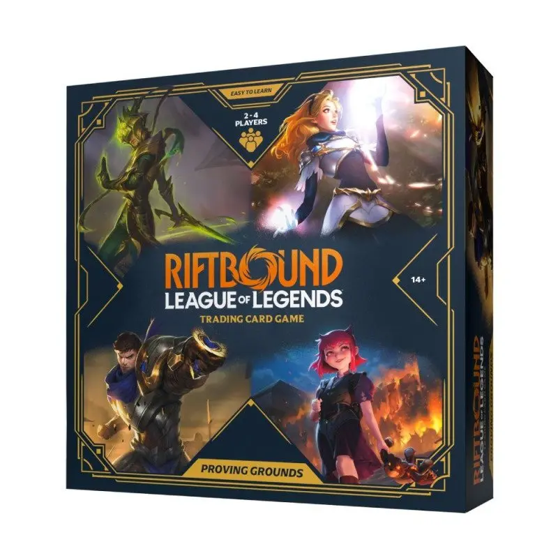 Proving Ground (4 decks) en VO,  Riftbound set 1 Origins, League of Legends
