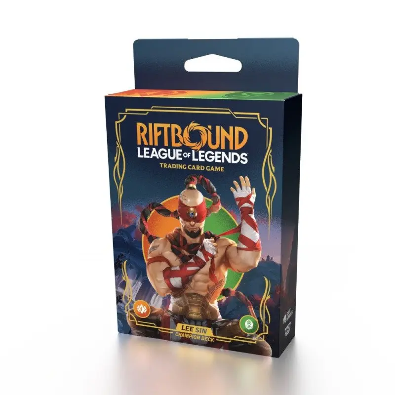 Deck Lee Sin en VO, Riftbound set 1 Origins, League of Legends