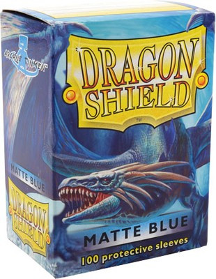 Protèges cartes Dragon Shield - Bleu matte