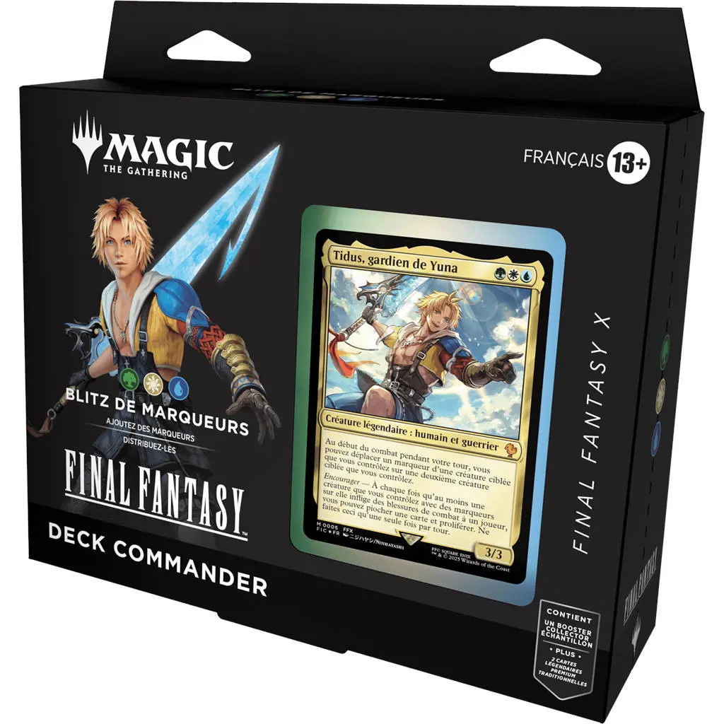 Magic - Deck Commander Final Fantasy - Blitz De Marqueurs