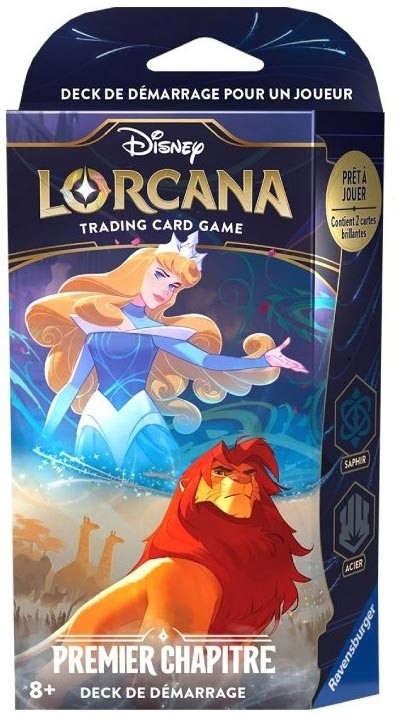 Deck Aurore / Simba (Saphir/Acier) - Lorcana Premier Chapitre