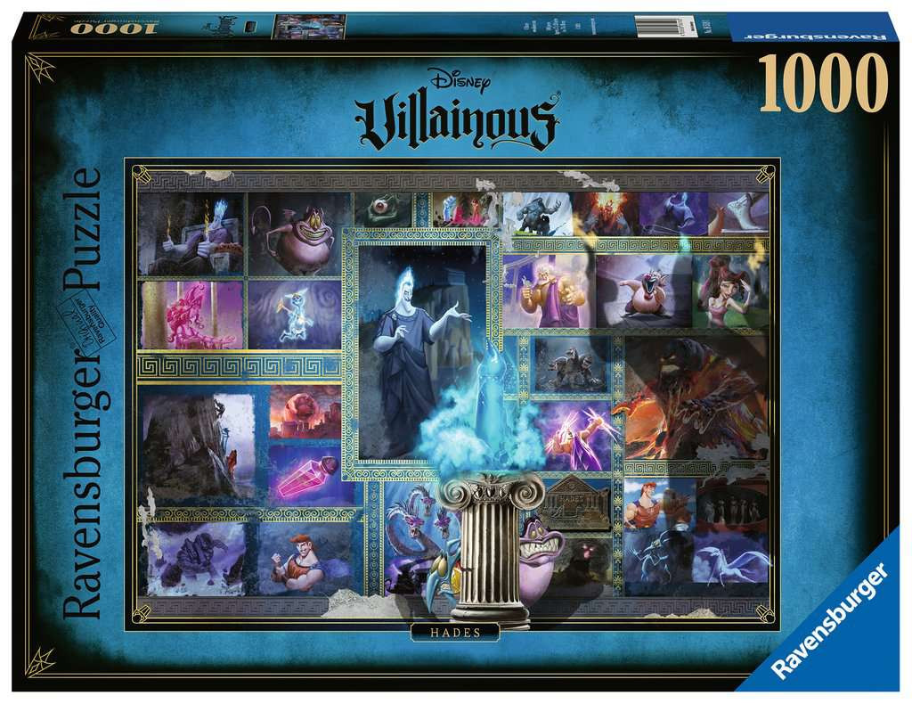 Puzzle 1000 p - Hadès (Collection Disney Villainous)