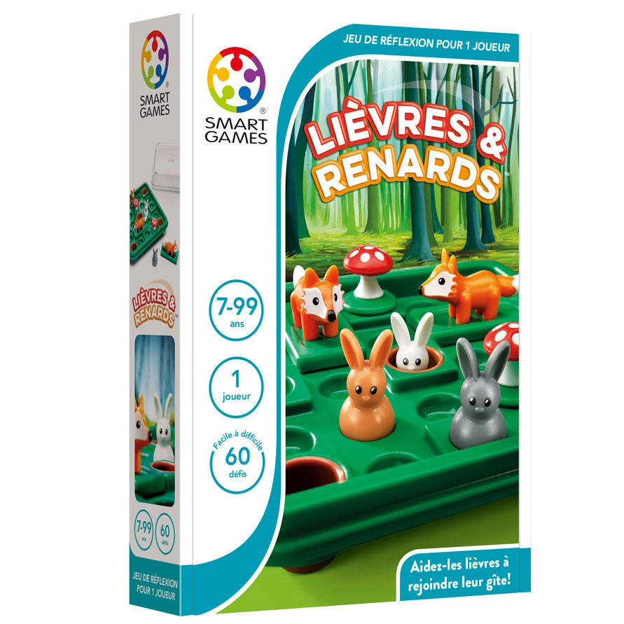 Lièvres et renards "compact" - Smart Games