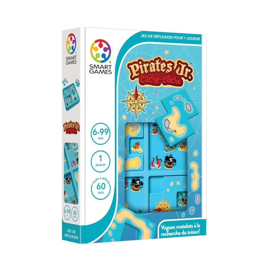Cache cache Pirates Junior "compact" - Smart Games