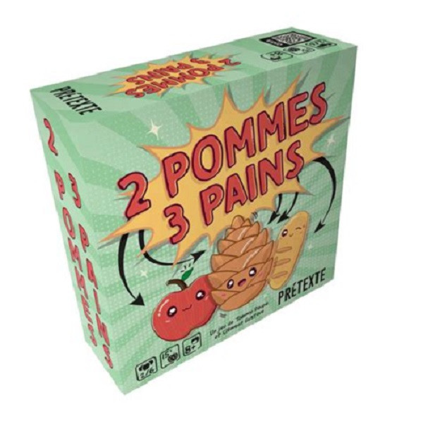 2 pommes 3 Pains