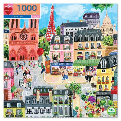 Puzzle Eeboo Paris In a Day 1000p