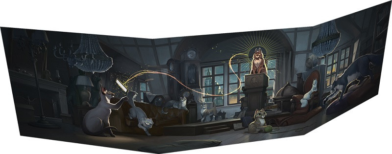 Cats!, la Mascarade - Écran de la MJ