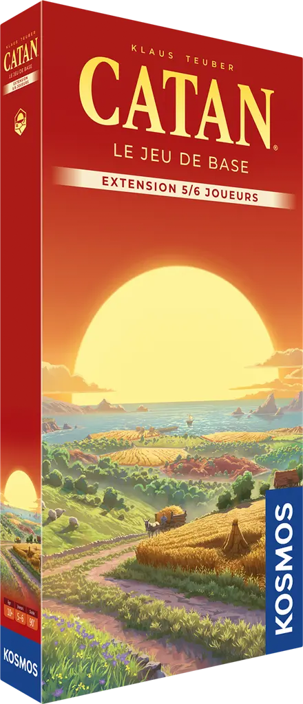 Catan - Ext. 5/6 joueurs