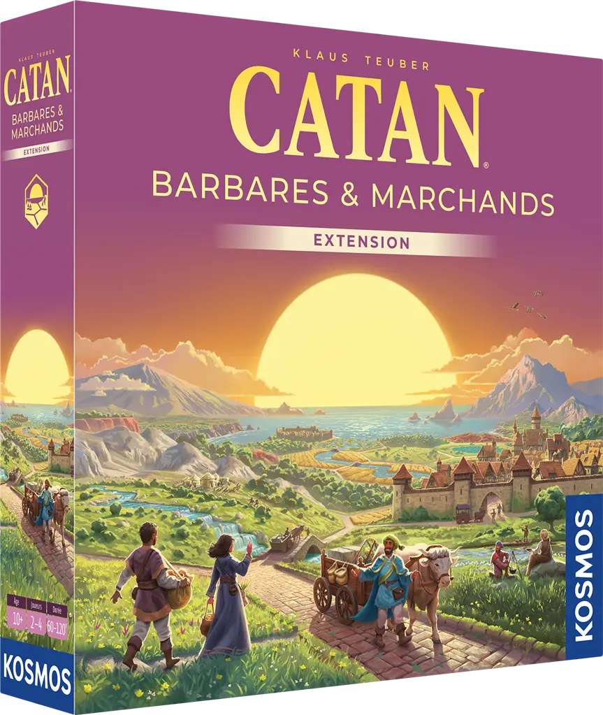 Catan extension Barbares et marchands