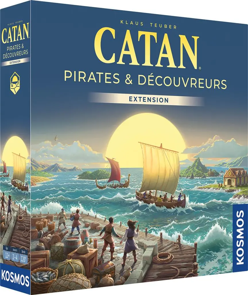 Catan extension Pirates et Découvreurs
