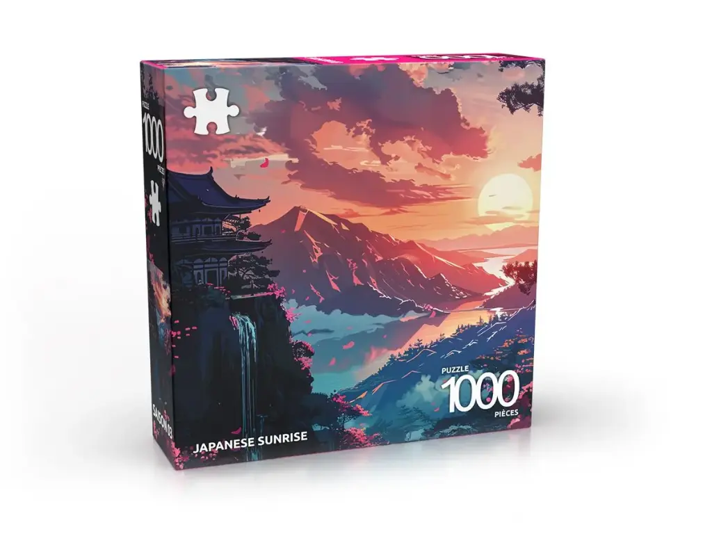 PUZZLE ABI 1000 - Japanese Sunrise