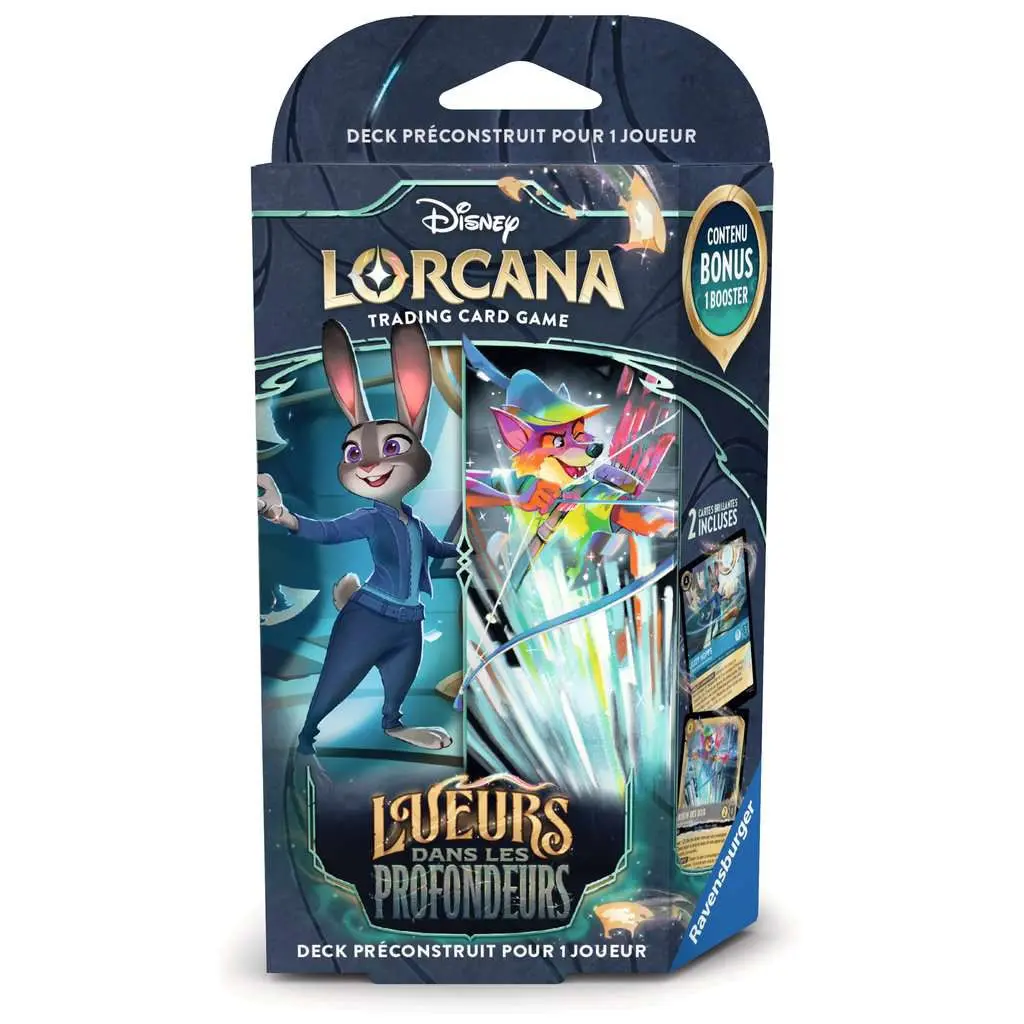 Deck Judy / Robin des Bois (Acier/Saphir) - Lorcana Lueurs dans les Profondeurs