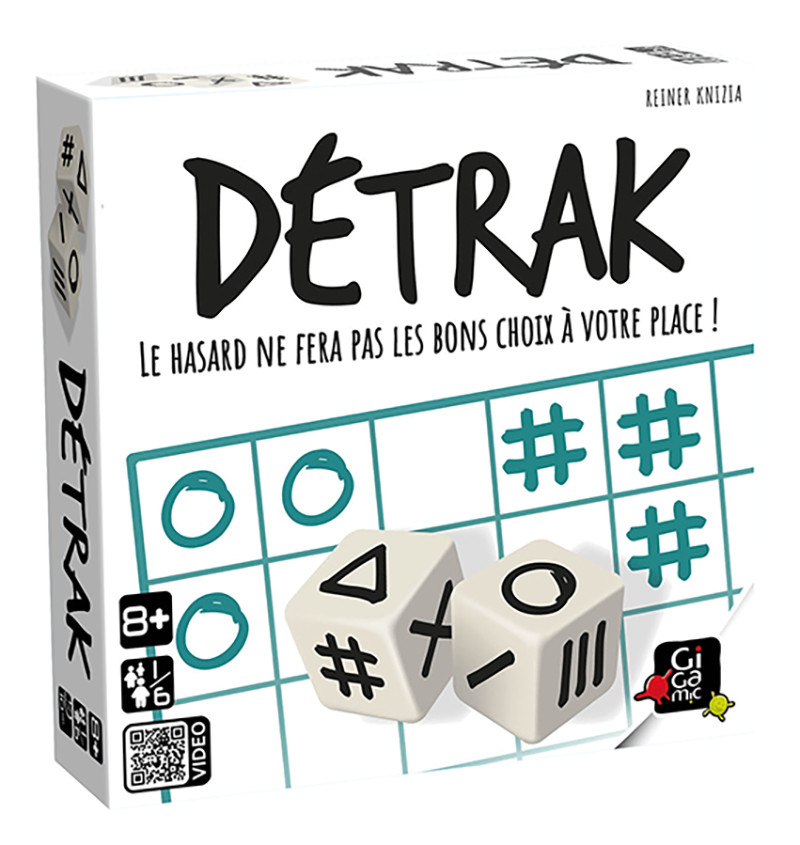 Detrak - bloc de score