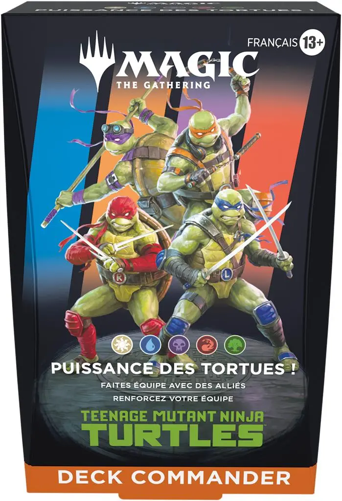 Deck Commander MTG Teenage Mutant Ninja Turtles (1 seul modèle)