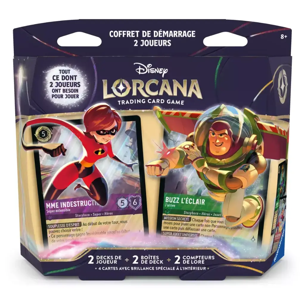 Lorcana - Coffret de Démarrage 2 joueurs - Contrées Inconnues