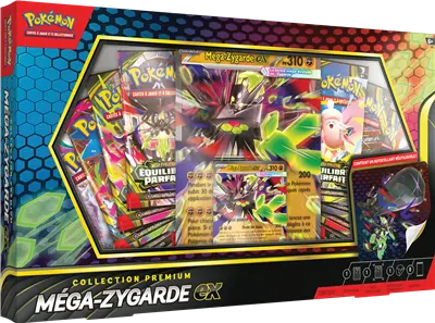 Coffret Premium Pokemon : Méga-Zygarde Ex