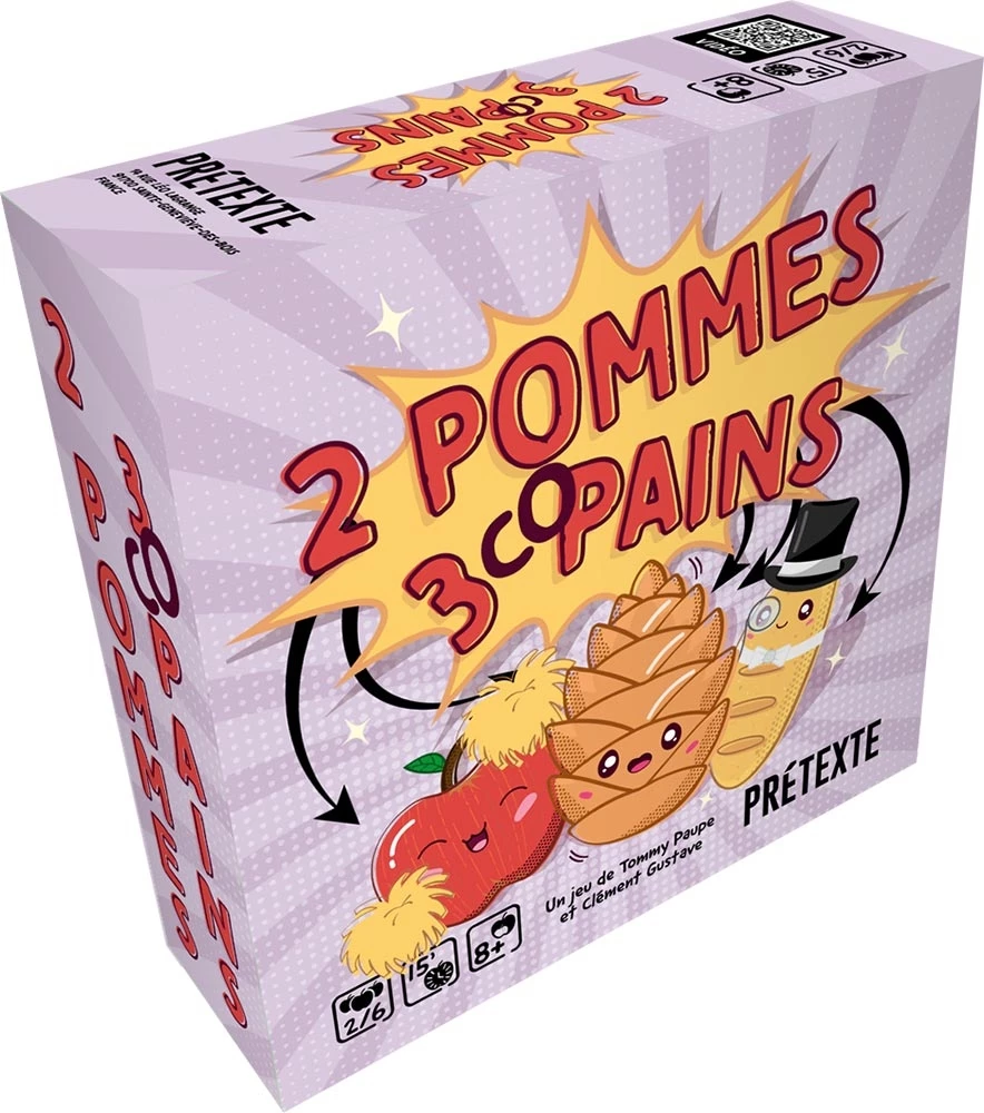 2 pommes 3 Co Pains