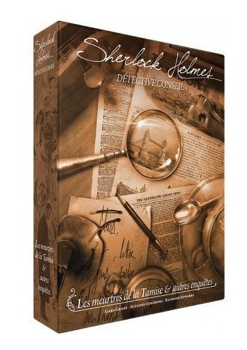 [SHERLOCKHOLMESDETECT] Sherlock Holmes Détective Conseil - Meurtres de la Tamise (boîte marron)