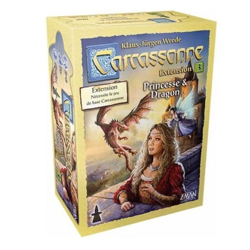 [PRINCESSEETDRAGON] Carcassonne extension Princesse et Dragon