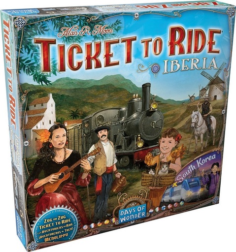 [AVENTURIERSDURAILIBERIA] Les Aventuriers du Rail - Extension Ibéria/Corée