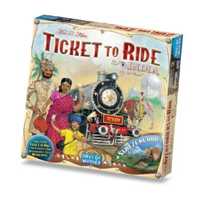 [AVENTURIERSDURAILINDESUISSE] Les Aventuriers du Rail - Extension Inde/Suisse
