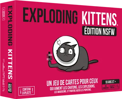 [EXPLODINGKITTENSNSFWVERSI] Exploding Kittens : NSFW Edition