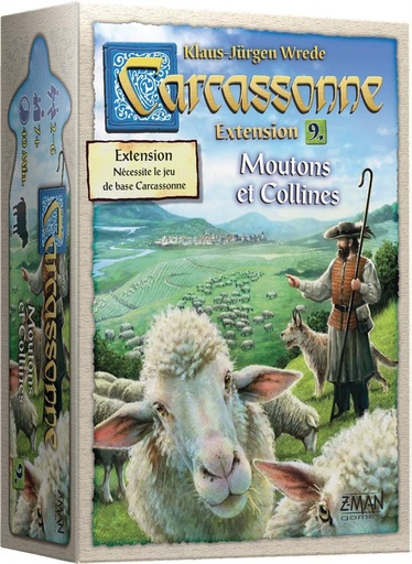 [MOUTONSETCOLLINES] Carcassonne - Extension Moutons et Collines