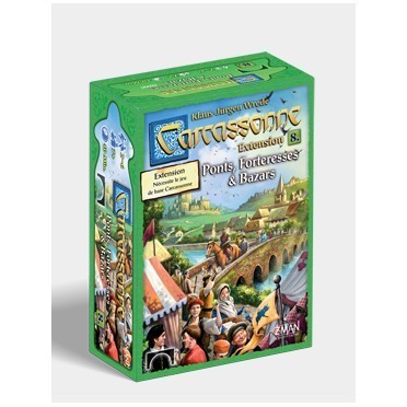 [BAZARSPONTSETFORTERESSES] Carcassonne - Extension Bazars, Ponts et Forteresses