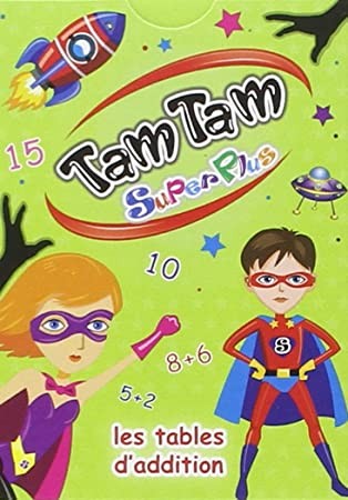 [TAMTAMSUPERPLUSADDIT] TAM TAM SuperPlus - Tables d'addition (vert)