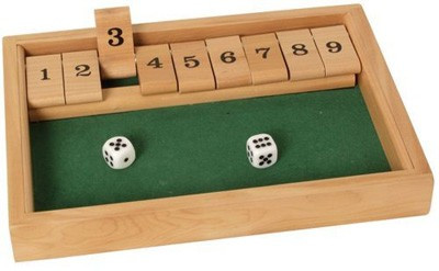 [SHUTTHEBOX9] shut the box 9 clapets goki