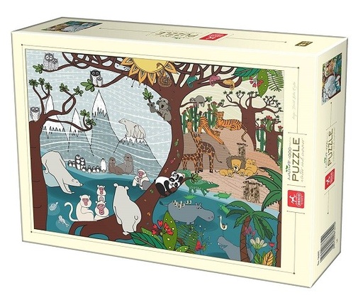 [PZNATURESUMMERANDWINTER1000P] Puzzle 1000P Nature-Summer And Winter D-Toys